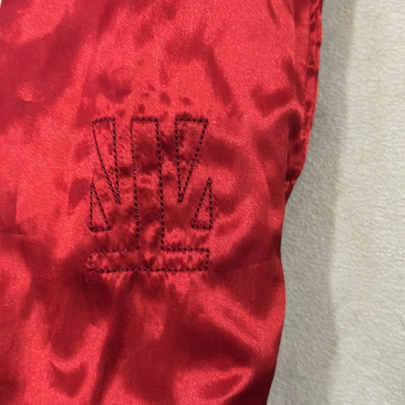 Vintage 1990s Reversible Pepe Jeans Jacket Size M. Red, White & Charcoal Gray. - Picture 14 of 16